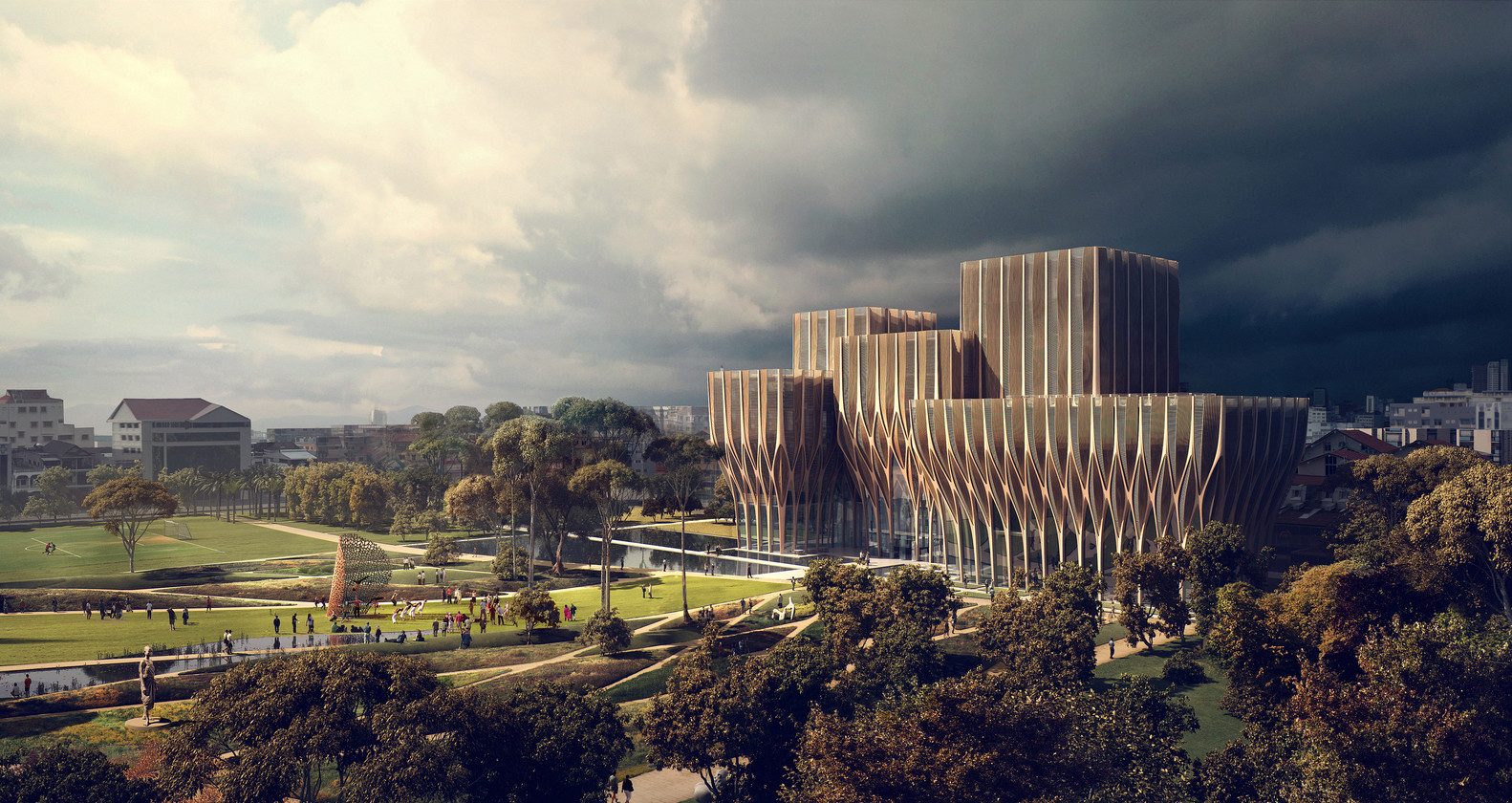 Sleuk_Rith_Institute_South_Facade___Memorial_Park_(1).jpg